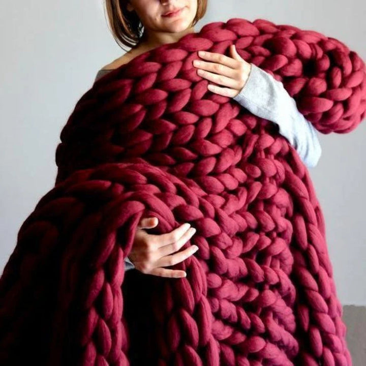 BowLift | XXL Thick Yarn 1000g for Crocheting - Luxury Soft Yarn for Blankets and Cushions