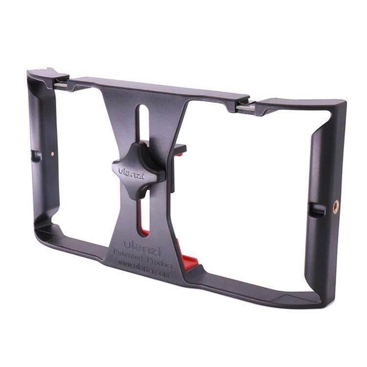 VideoGrip Smartphone Stabilizer – Professional Film Cage with Cold Shoe Mounts | Bowlift