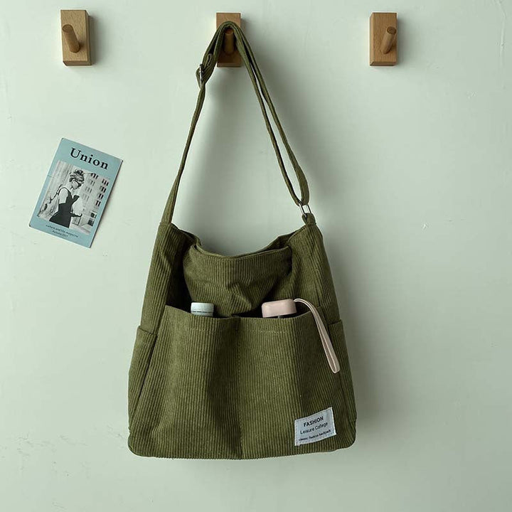 BowLift | Cord Crossbody Bag – Stylish & Durable Canvas Shoulder Bag for Everyday Use
