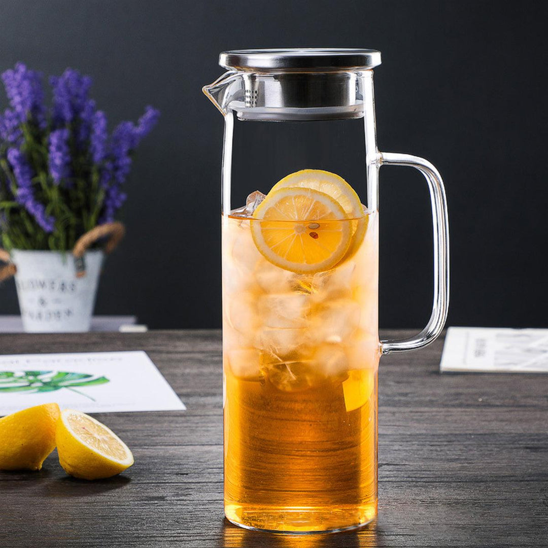BowLift | Cylindrical heat-resistant glass jug