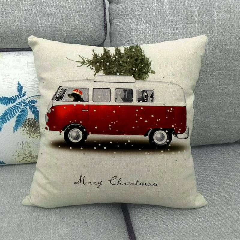 BowLift | Festive 18-Inch Velvet Pillowcase with Hidden Zipper for Christmas Decoration