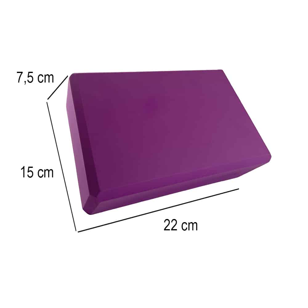 Yogablock with rounded edges and corners for more comfort | Bowlift