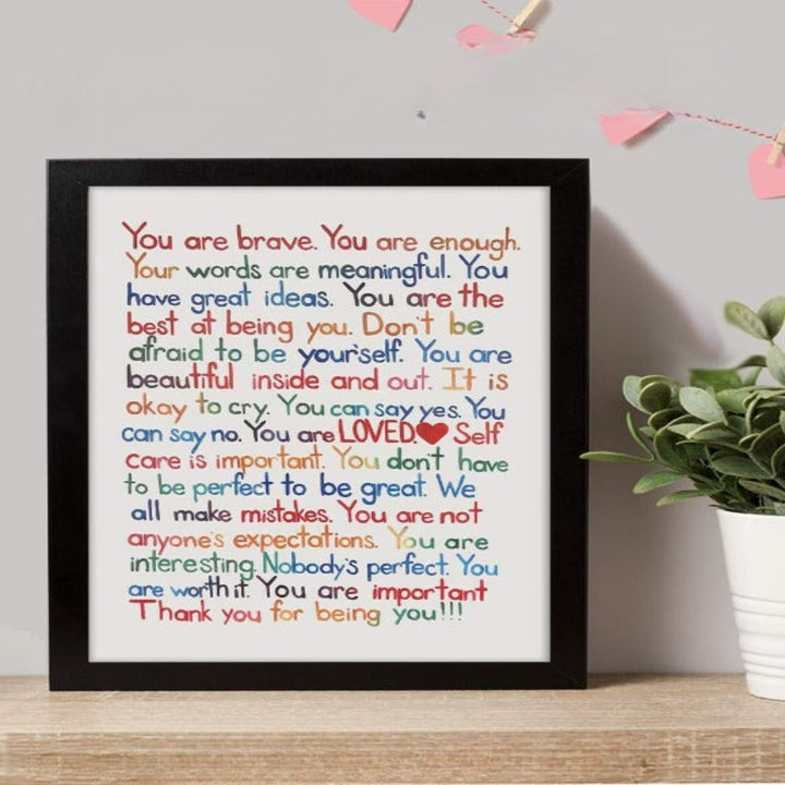 Inspirational Wall Art Print | Bowlift