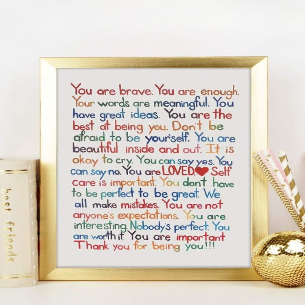 Inspirational Wall Art Print | Bowlift