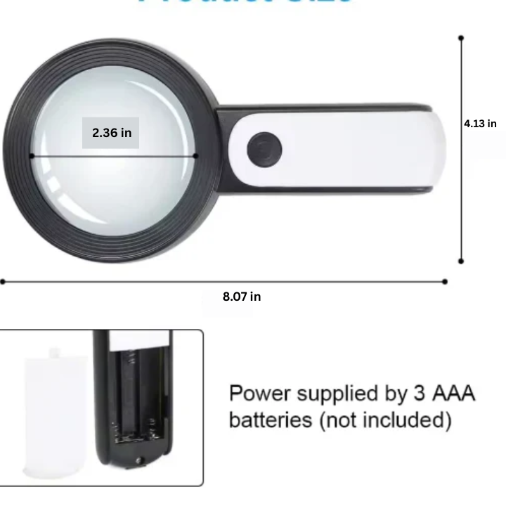 BowLift | 30x Magnifying Glass for Seniors