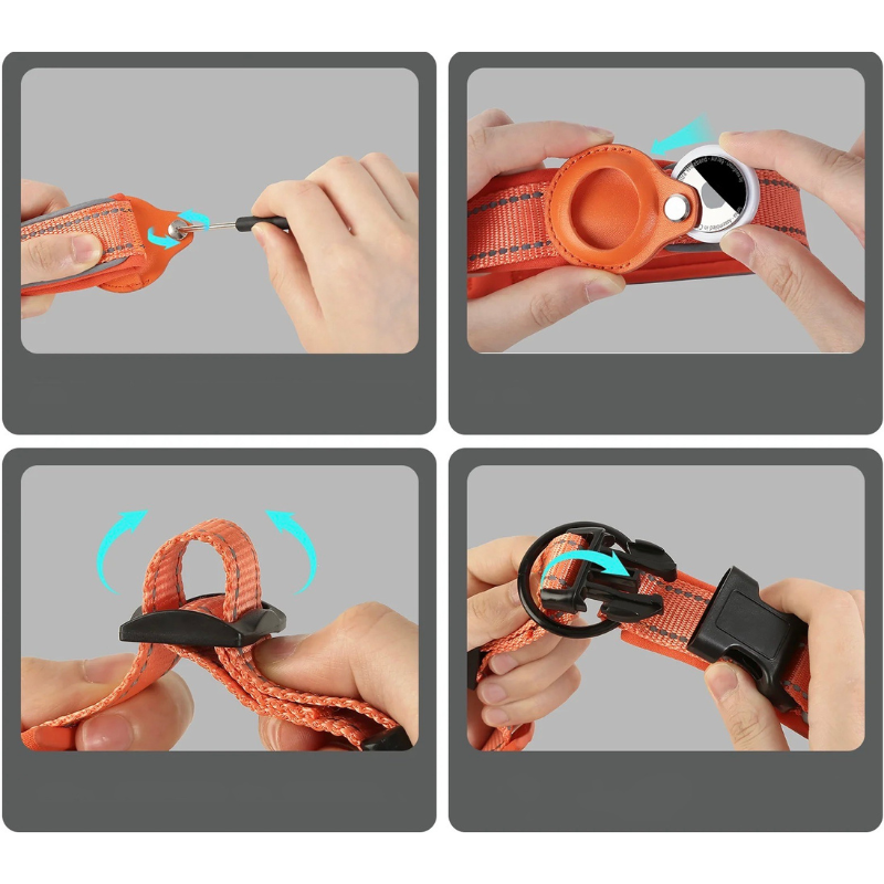 BowLift | LEAZO - AirTag Dog Collar