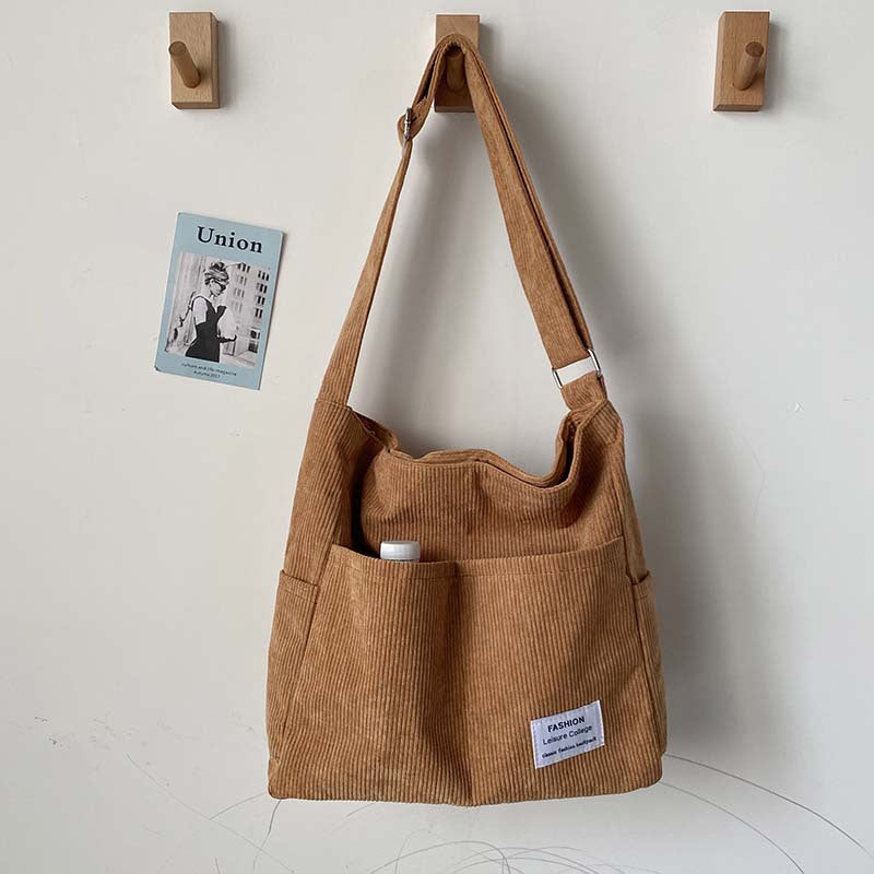 BowLift | Cord Crossbody Bag – Stylish & Durable Canvas Shoulder Bag for Everyday Use