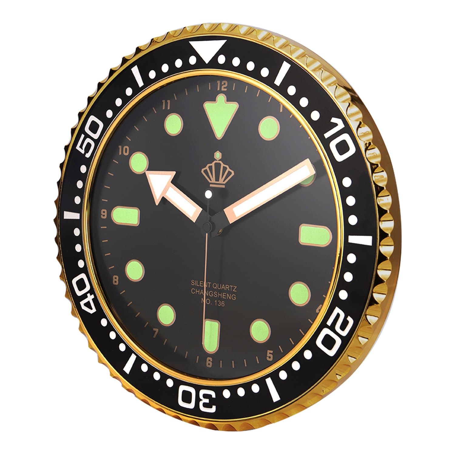 BowLift | Silent Glowing Wall Clock