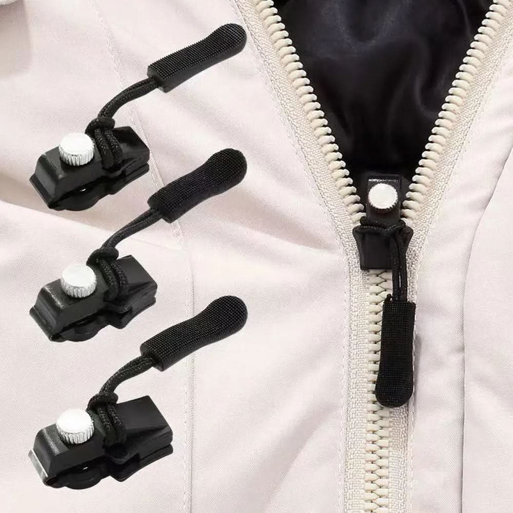BowLift | Zipper Repair Set – 6-piece for Clothing, Bags & Tents – Quick & No Sewing