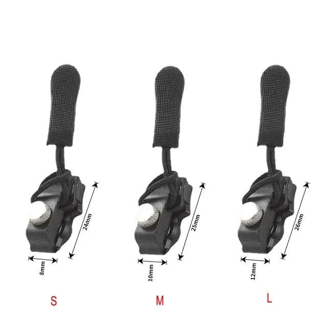 BowLift | Zipper Repair Set – 6-piece for Clothing, Bags & Tents – Quick & No Sewing