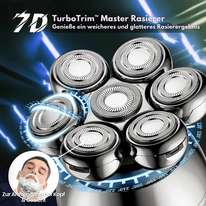 BowLift | 7D electric shaver with IP68 water protection & USB charging