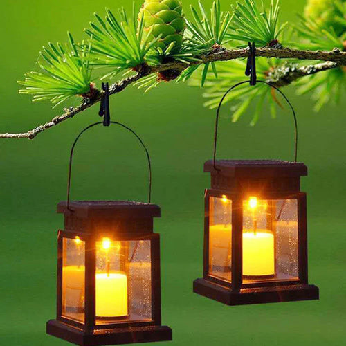 Solar-powered candle lanterns for garden and balcony – Weatherproof, Decorative LED lighting | Bowlift