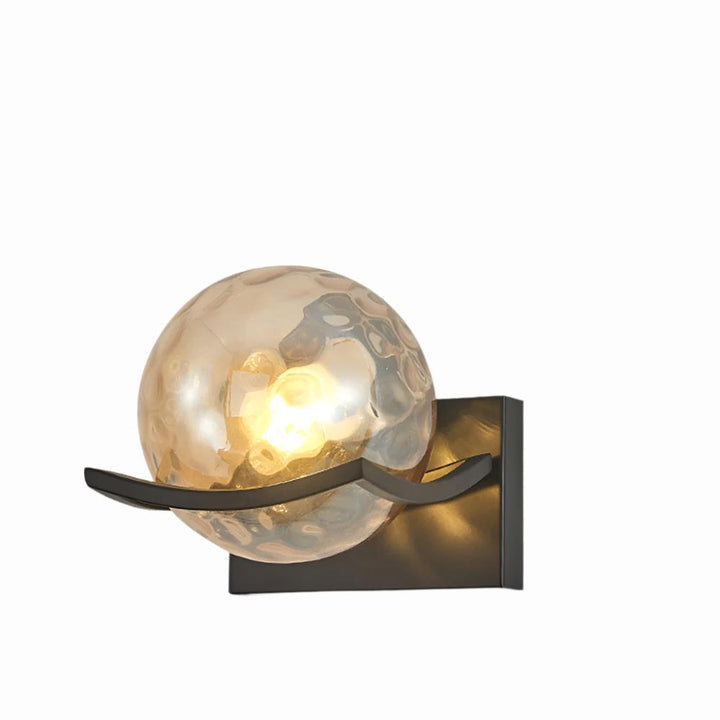 BowLift | Elegant LED Wall Lamp Glass Construction and Cozy Atmosphere