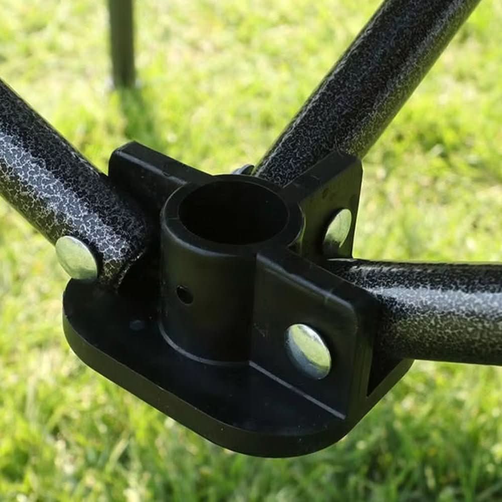 BowLift | Foldable camping table with X-frame & heat-resistant surface