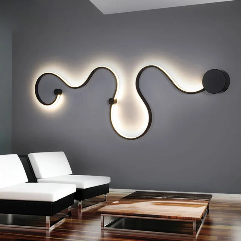 BowLift | Designer LED Wall Lamp in Urban Chic Style