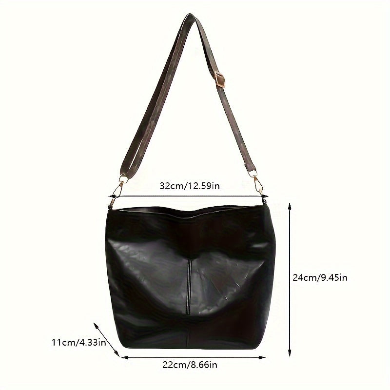BowLift | CityPure PU Messengerbag – White Urban Shoulder Bag with Zipper