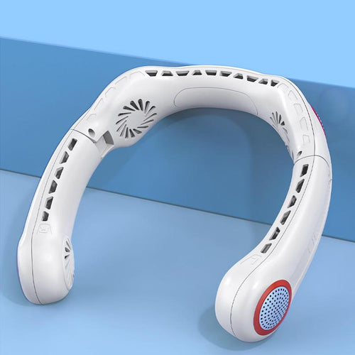 Portable Foldable Hanging Neck Fan | Bowlift
