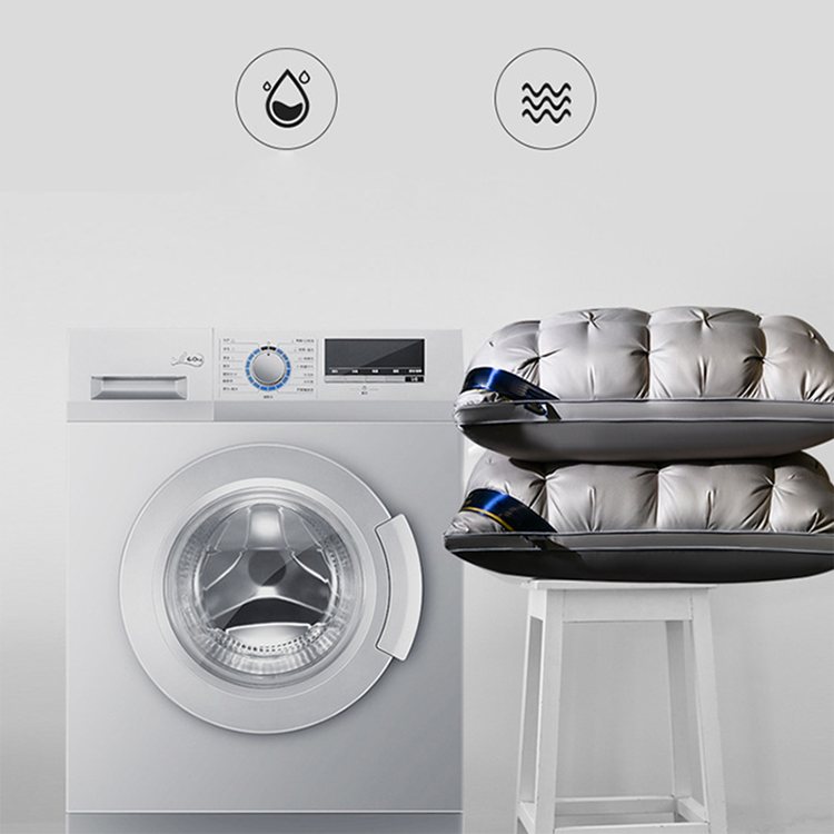 Ergonomic neck pillow with 3D quilting | Bowlift