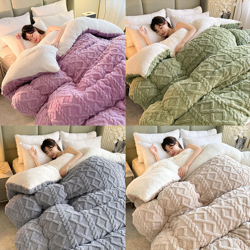 BowLift | SereneSleep Winter Duvet Cover - Luxury Cashmere Fleece Duvet for Ultimate Winter Comfort