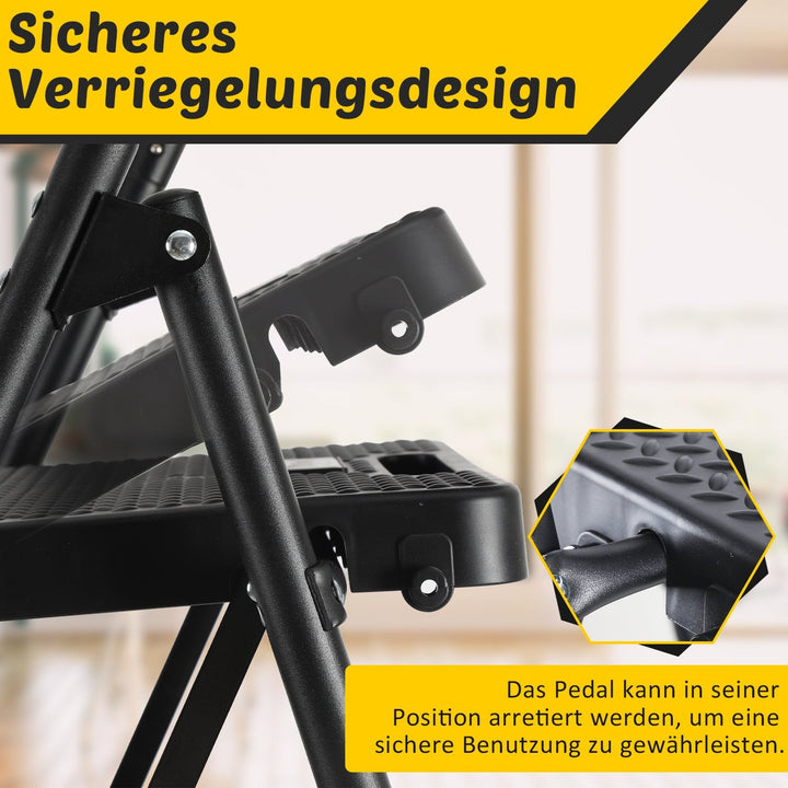 Folding Ladder 4 Steps/5 Steps with Removable Armrests | Bowlift