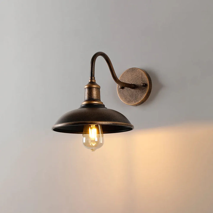 BowLift | Outdoor Wall Lamp Two Colors Minimalist Modern Facade Lighting