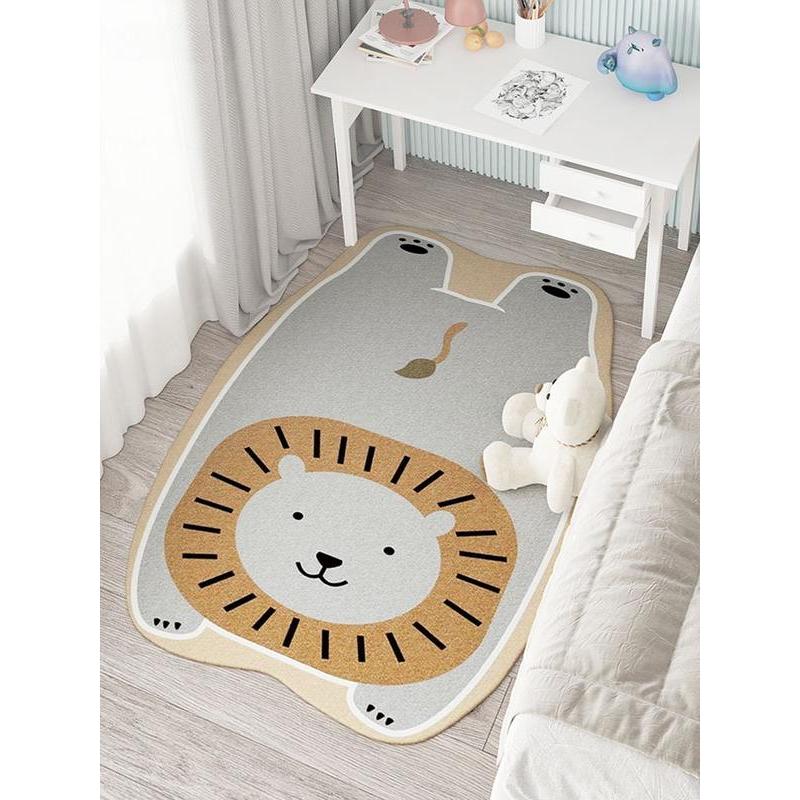 BowLift | Cute Animal Living Room Decorative Rugs – Plush Soft Cartoon Bedroom Carpet