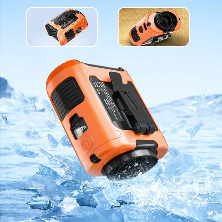 Fan Clip for Belt – Hands-Free Wearable with USB Charging | Bowlift