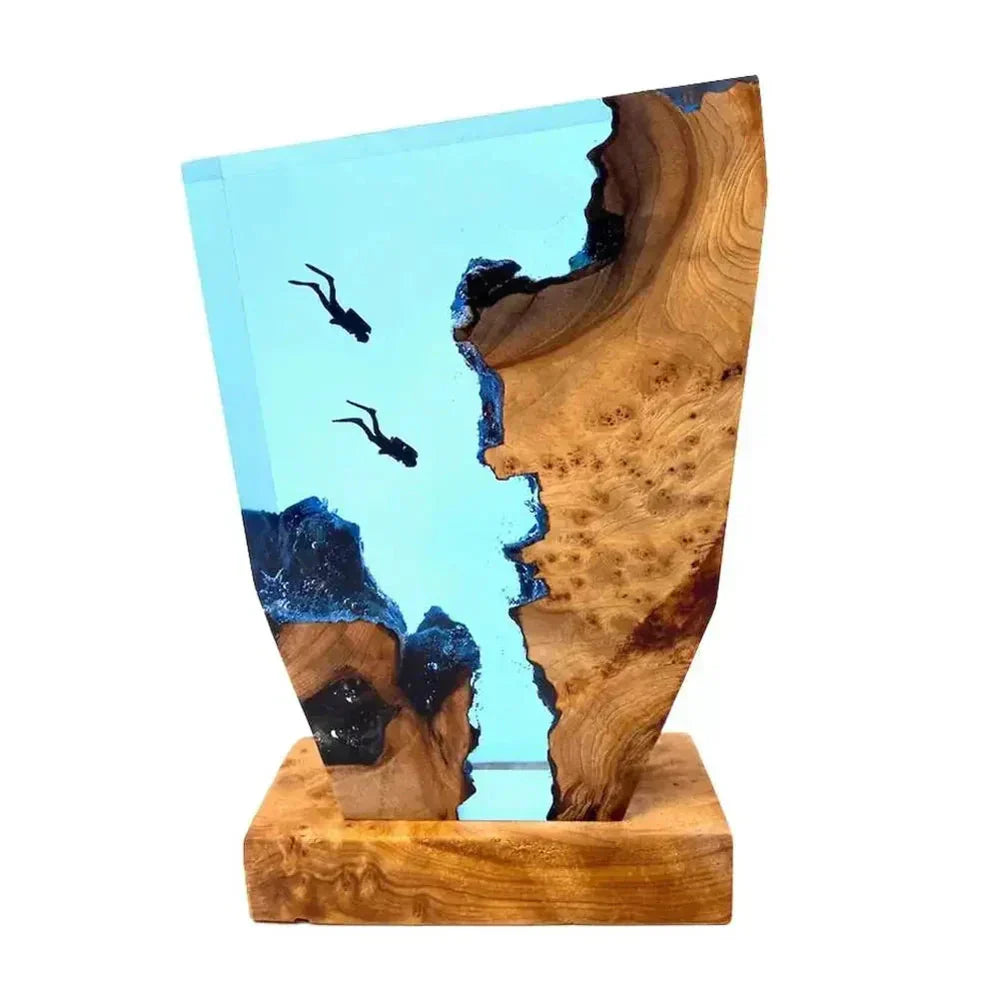 BowLift | Wave LED Lamp made of Resin