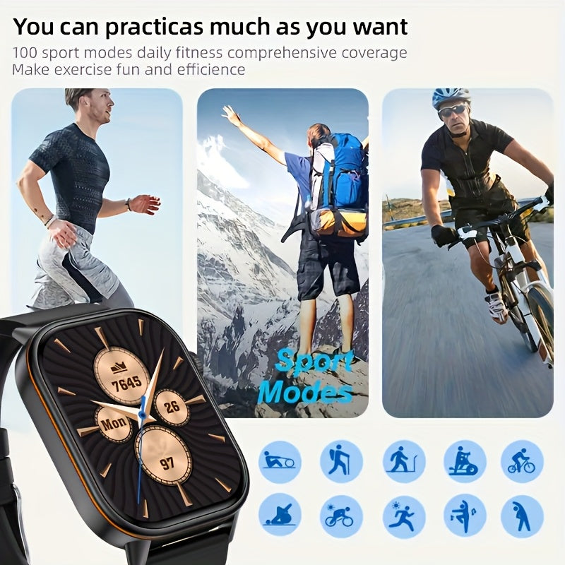 BowLift | Smart Watch Black Silicone Fitness Tracker