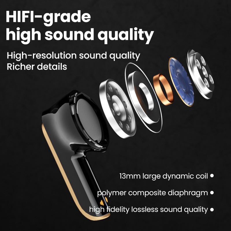 BowLift | Semi-in-ear Design Wireless Headset