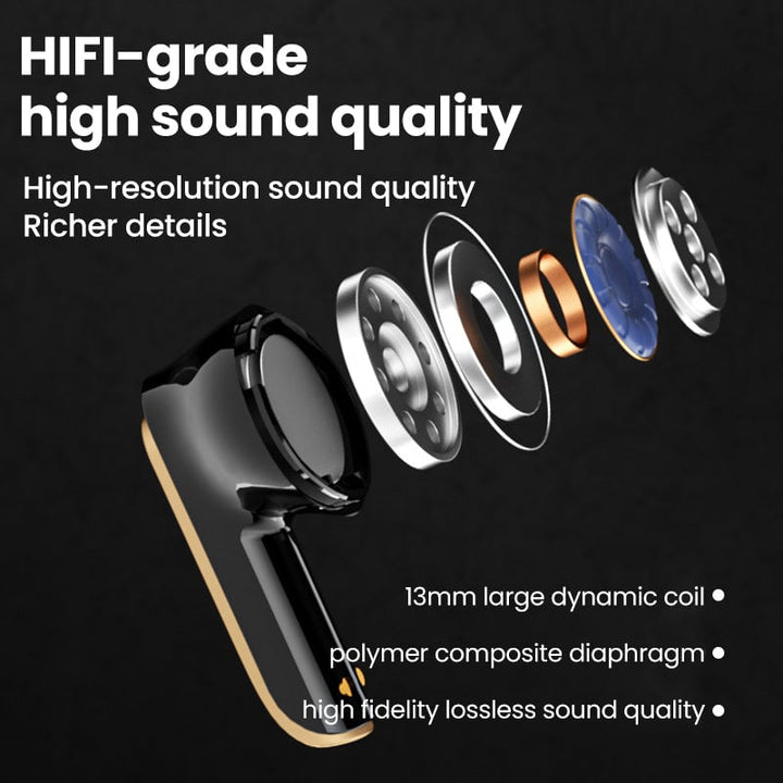 BowLift | Semi-in-ear Design Wireless Headset