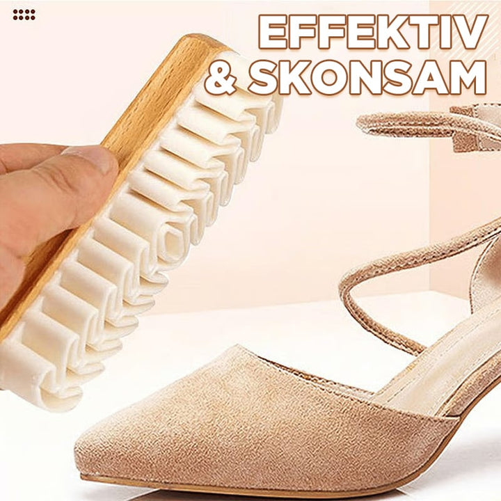 Velora Premium Brush — Bring your suede shoes to shine, completely chemical-free! | Bowlift