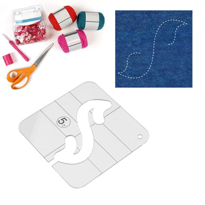 BowLift | Free-Motion Garment Ruler Set(12 PCS)