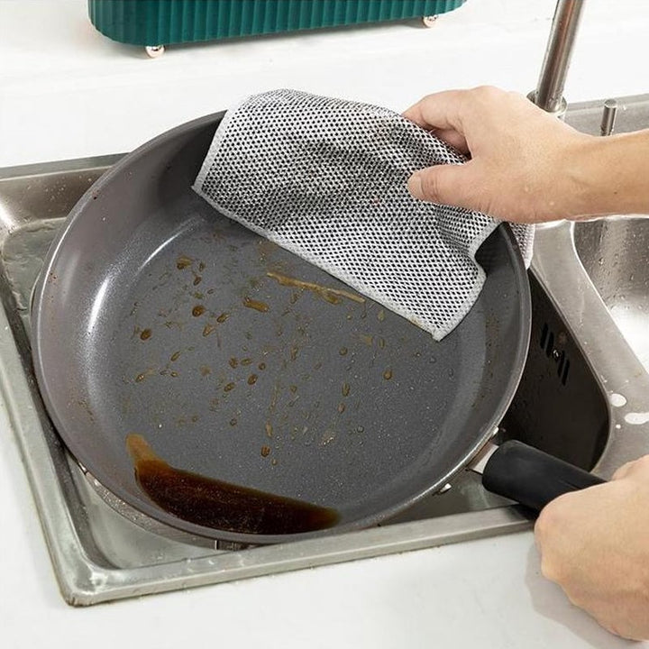 BowLift | Multipurpose Wire Dishwashing Rags for Wet and Dry