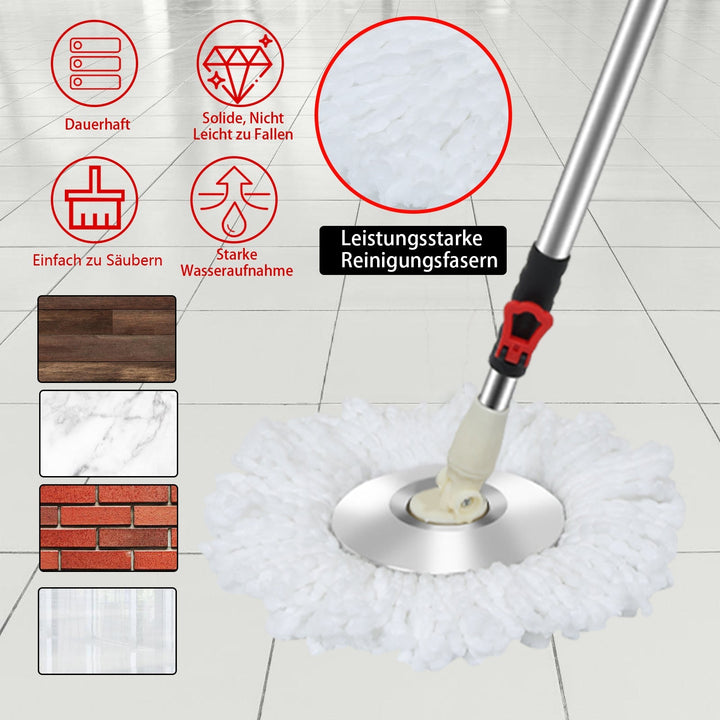 Mop Set Floor Mop with Bucket | Bowlift