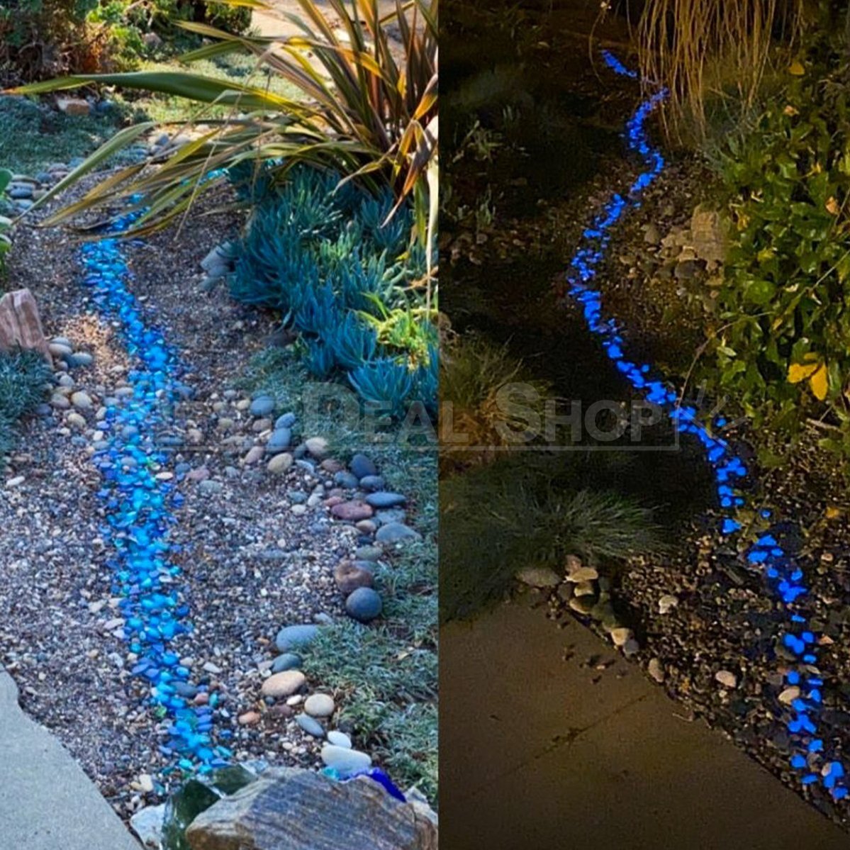 BowLift | Glow-in-the-Dark Garden Pebbles