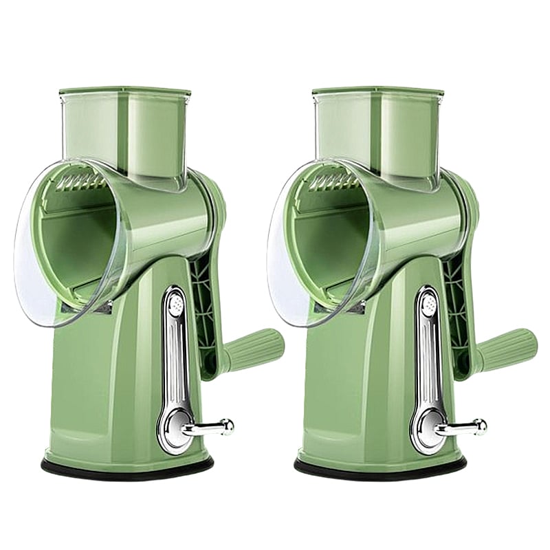 BowLift | 5 in 1 Rotary Cheese Grater Shredder