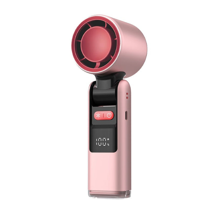 Folding Mini Handheld High-Speed USB Rechargeable Turbo Fan | Bowlift