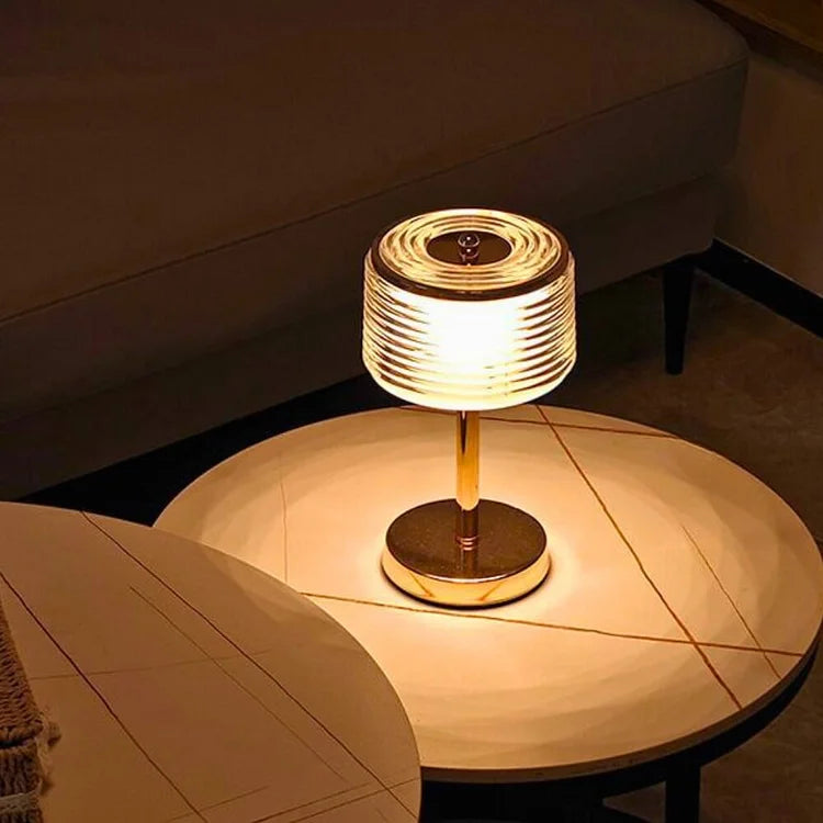 BowLift | Wireless rechargeable LumiNook table lamp - Create ambiance and style with this luxurious table lamp