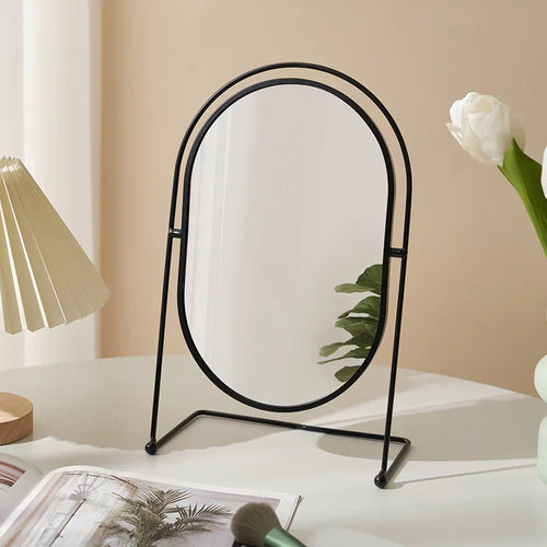 BowLift | Large Minimalist Desktop Makeup Mirror