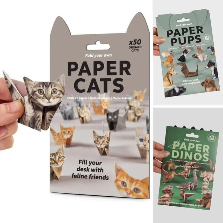 BowLift | 50-Sheet Cat Origami Kit