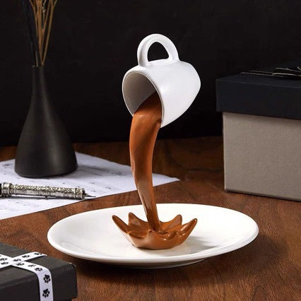 BowLift | Floating desktop decorative coffee cup ornaments
