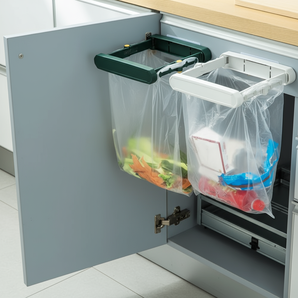 BowLift | Clip-On Kitchen Mini Hanging Trash Bag
