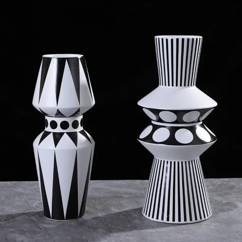 Modern geometric vase Bowlift