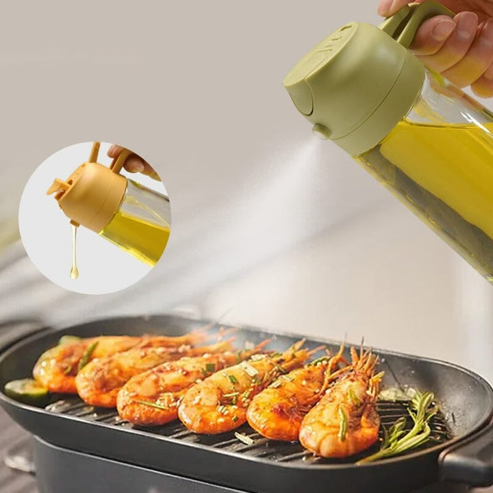 BowLift | 2-in-1 Glass Oil Sprayer and Dispenser