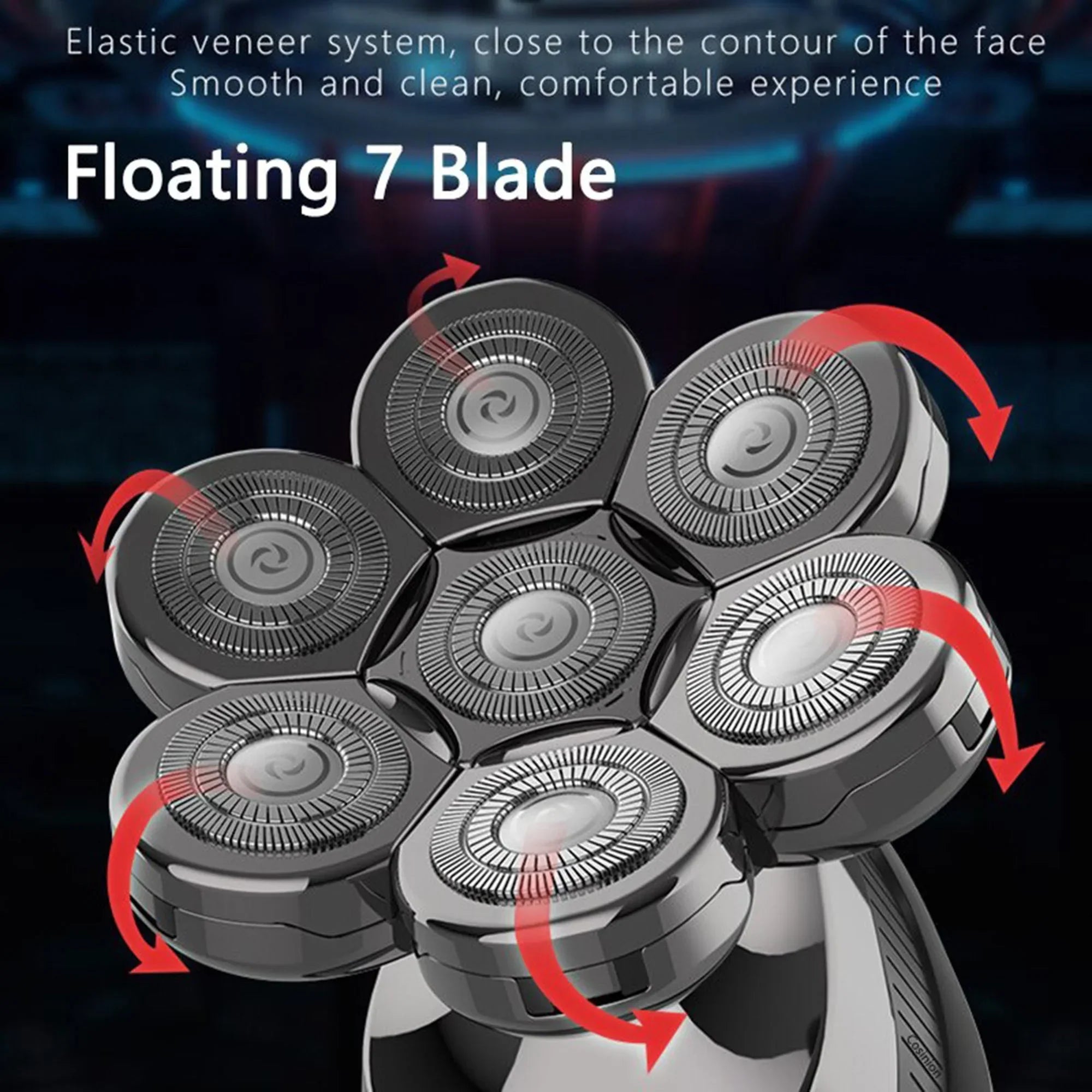 BowLift | FlexiShave Pro – 7D Electric Razor for Smooth & Irritation-Free Shaving