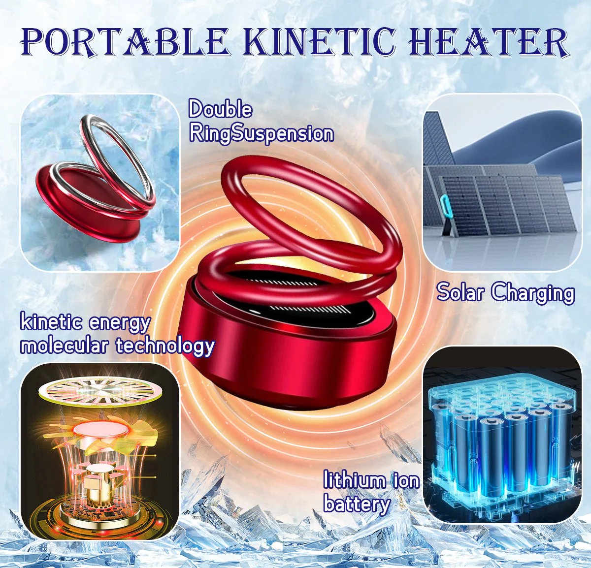 BowLift | Portable Molecular Kinetic Heater