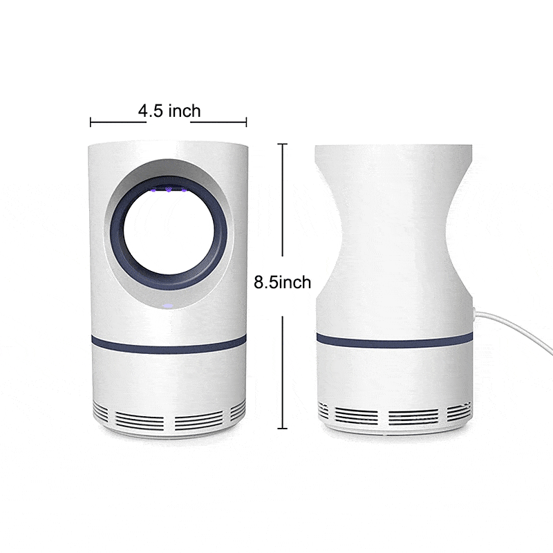 USB Photocatalytic Mosquito Killer UV Lamp, Fly Bug Insect Trap Pest Killer Light | Bowlift