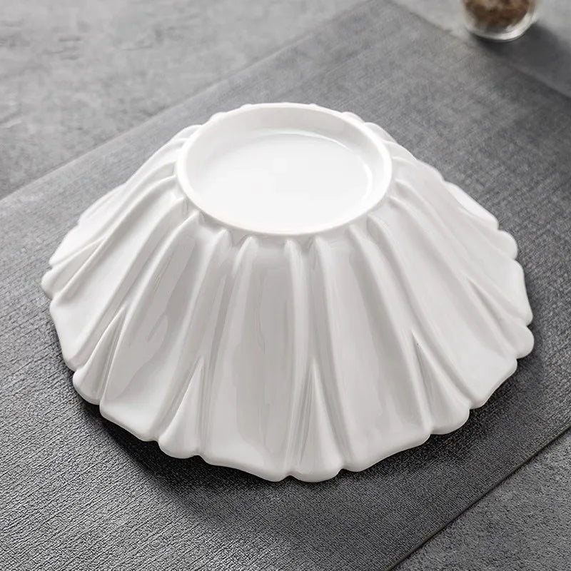 BowLift | Flower Shaped Ceramic Deep Bowl