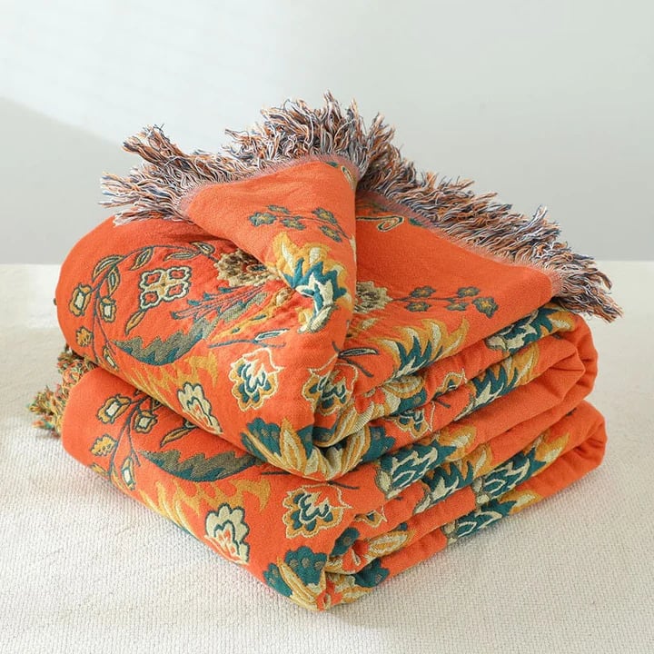 BowLift | Cotton Queen Bedcover Sofa Blanket